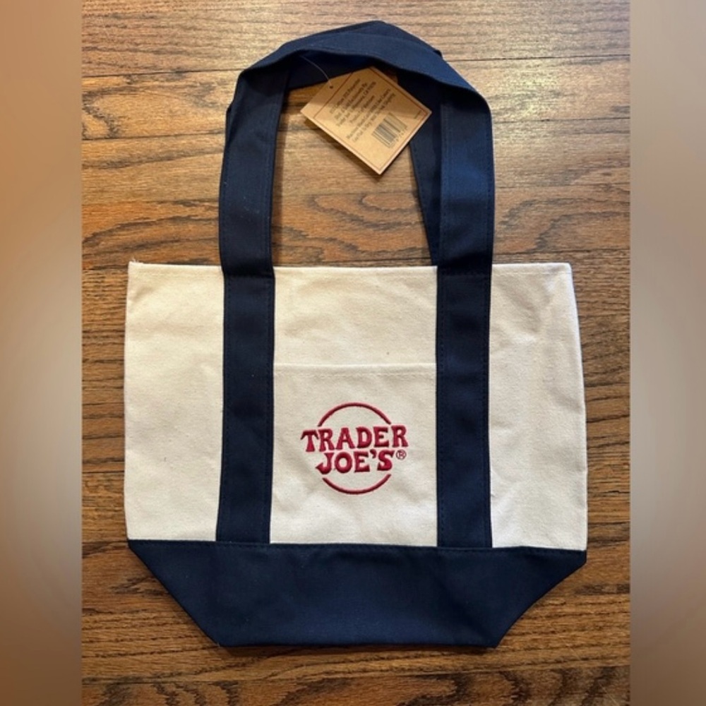 2 Trader Joe’s blue mini totes